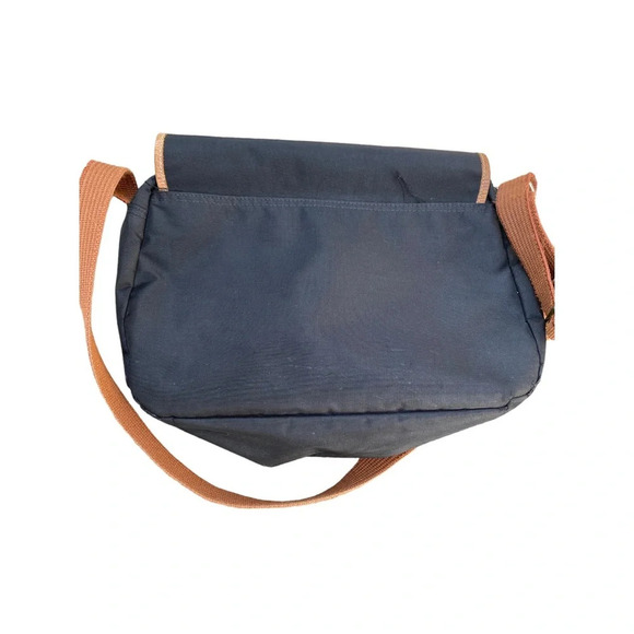 Longchamp black canvas crossbody vintage - Picture 2 of 11